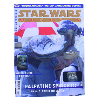 Star Wars Magazin Nr. 9 (1998) – Palpatine Interview | OZ Verlag | inkl. Poster